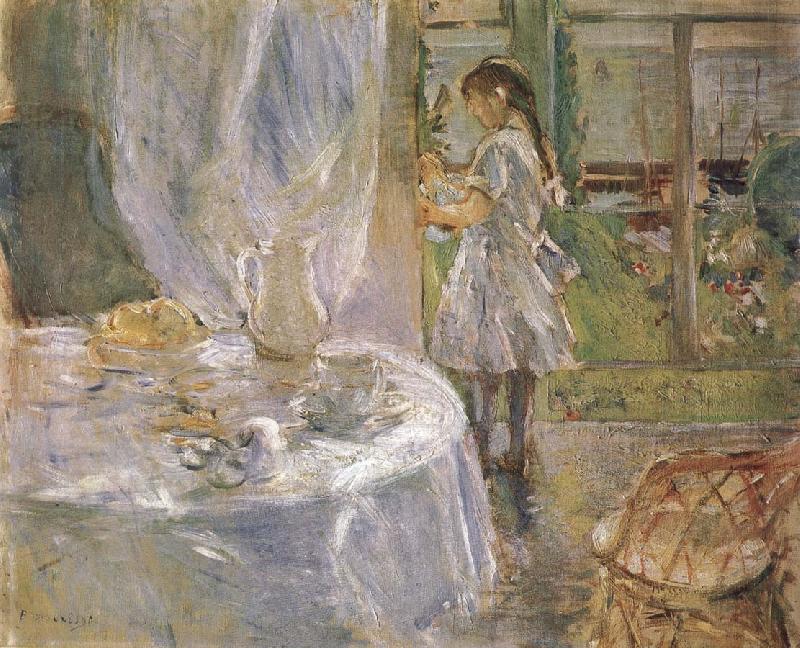 Berthe Morisot At the little cottage Germany oil painting art